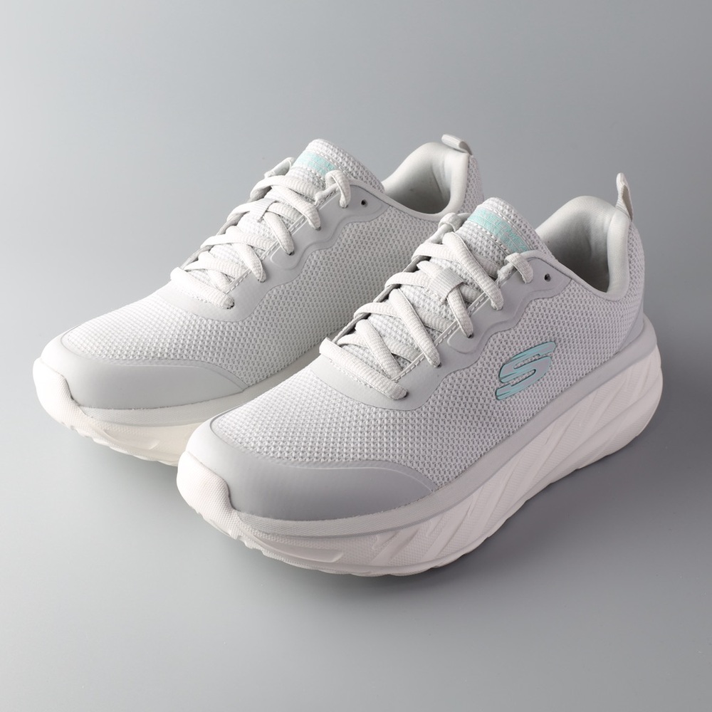 Skechers D’Lux Ultra Womens Sneakers, Color Gray, Sizes 6.5-10 - Picture 3 of 5